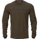 HARKILA Férfi Pulóver Mountain Hunter L/S T-Shirt HGreen/SBrown