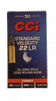 CCI 22 LR Standard Velocity 40gr